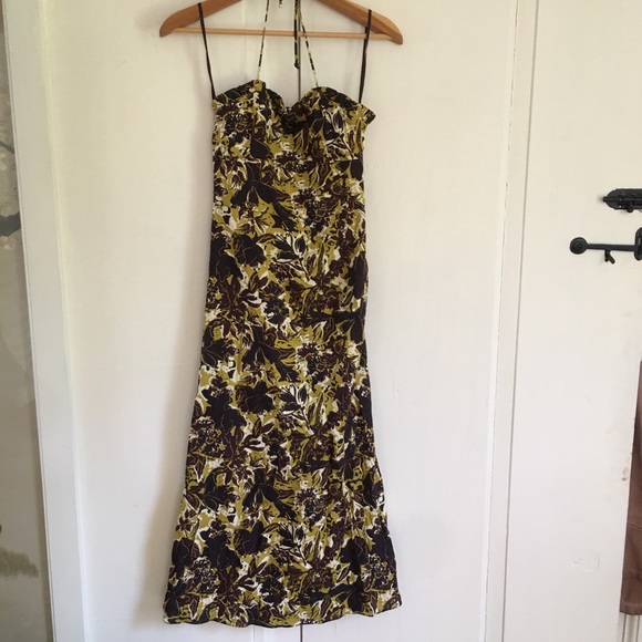 NWT Free People Floral Midi Dress - Picture 4 of 4